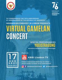 concerto virtual de gamelão